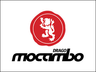 Das ist ein Logo des Kaffee Rösters und Hersteller Drago Mocambo.