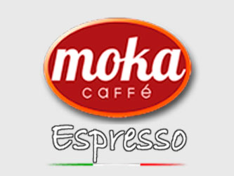 Das ist ein Logo des Kaffee Rösters und Hersteller moka Caffè Espresso.