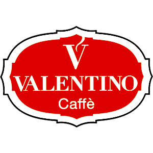 Das ist ein Logo des Kaffee Rösters und Hersteller Caffè Valentino.