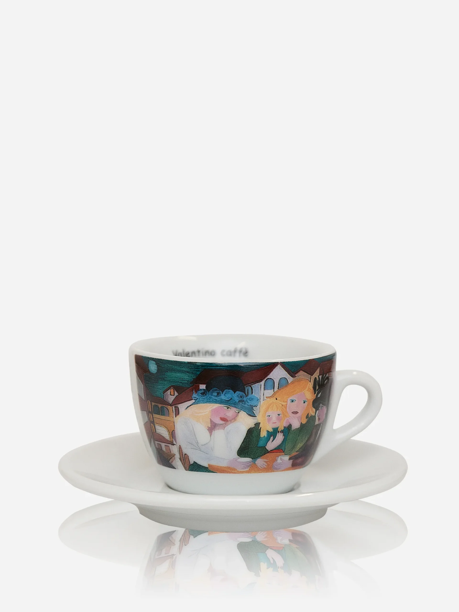 Kaffee Tasse Buccio mit farbigen Print