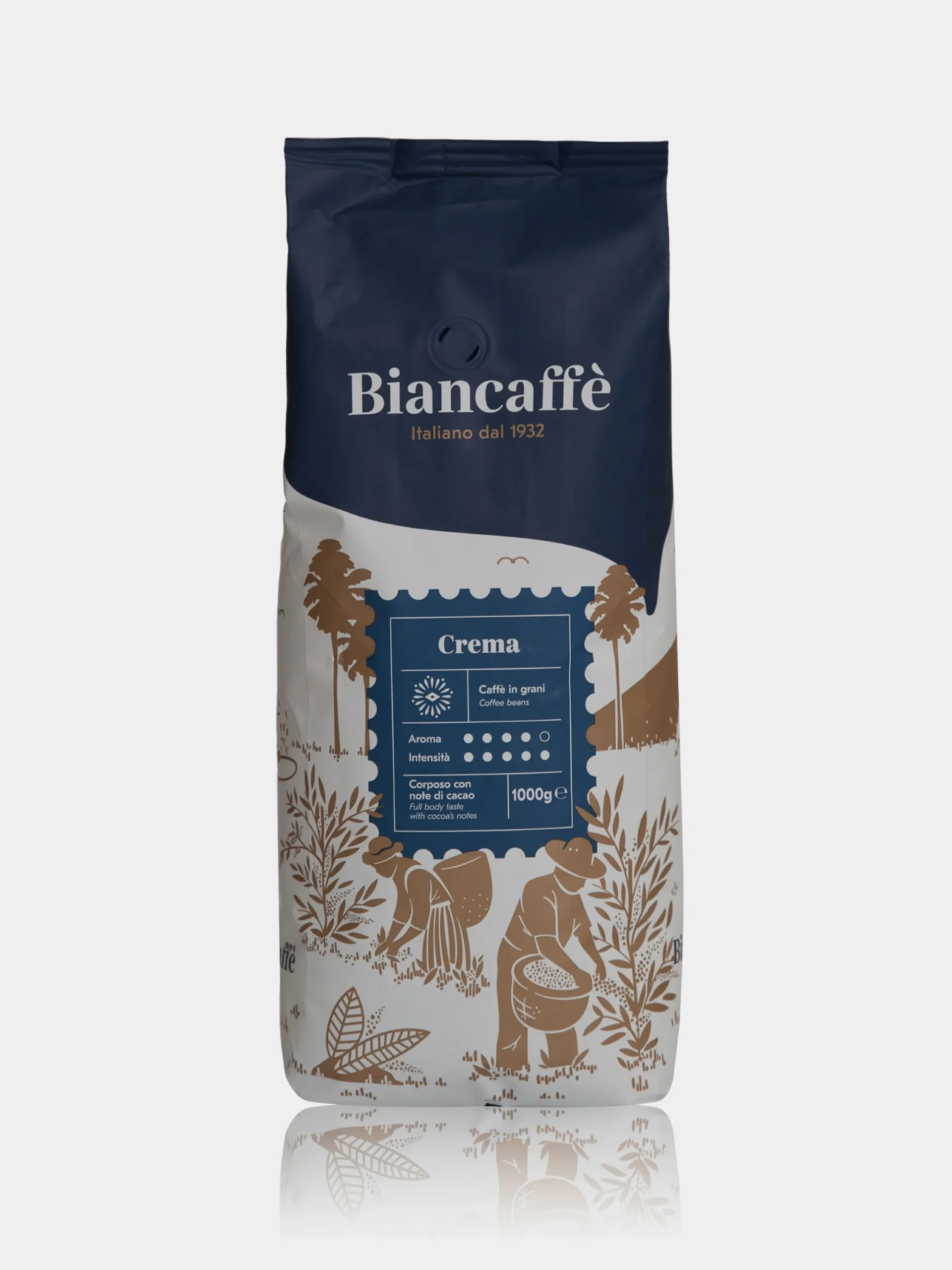 Biancaffè Crema in Bohnen 1000 Gramm