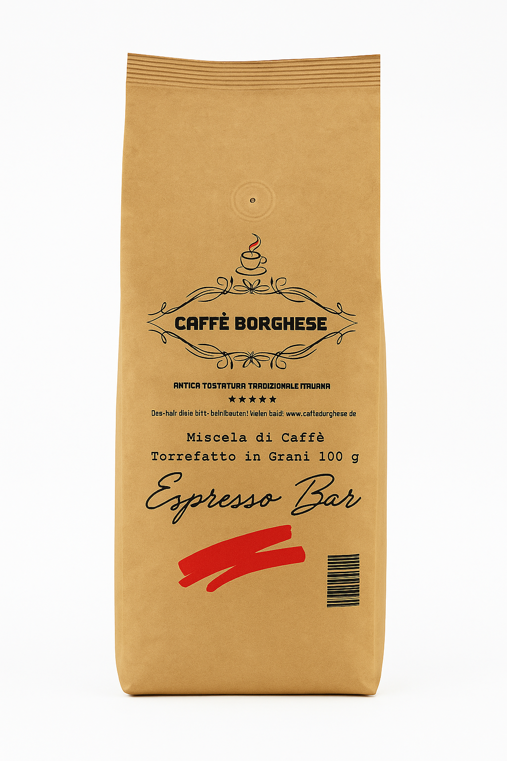 Kaffee Borghese Espresso Bar www.kafevalentino.de
